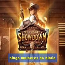 bingo mulheres da biblia